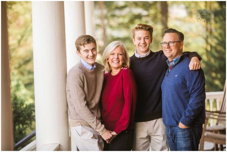 natural family portraits in the presidio san francisco