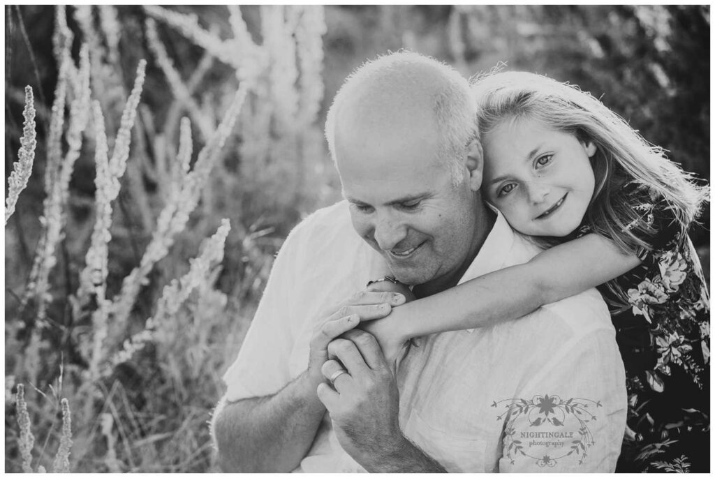 Sunset family beach portraits in the Bay Area by Nightingale Photography