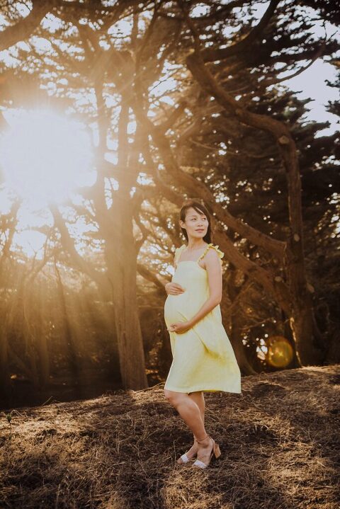 san francisco maternity photo shoot