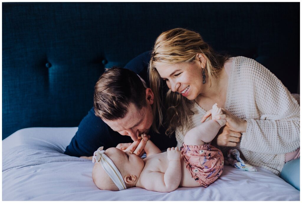 At home newborn sessions