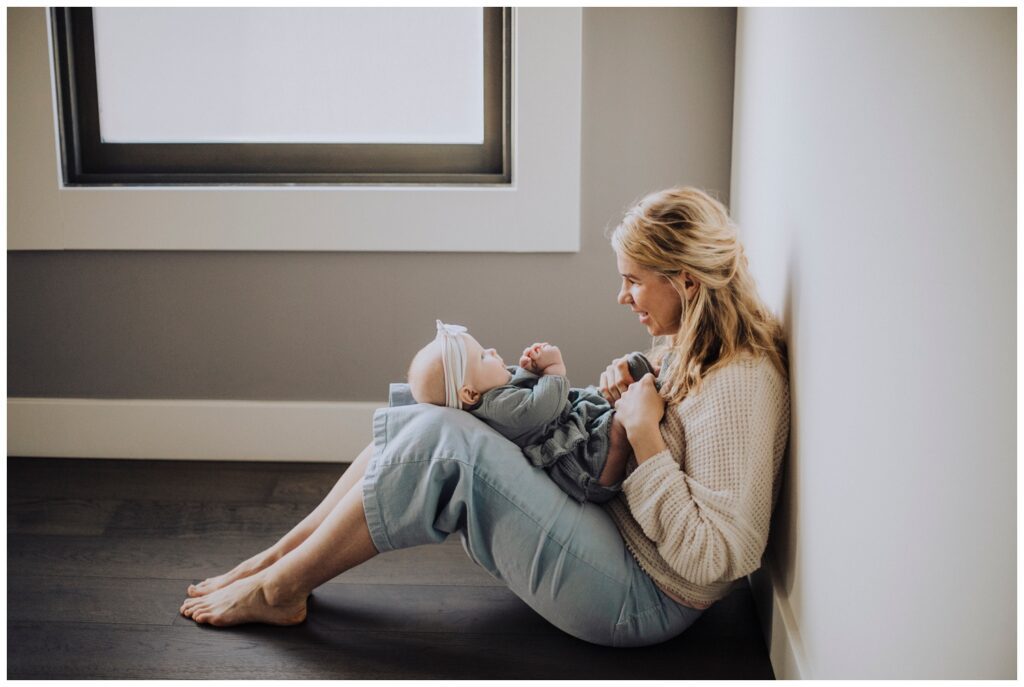 At home newborn sessions