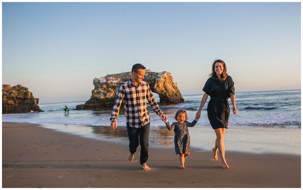 santa cruz beach family portraits