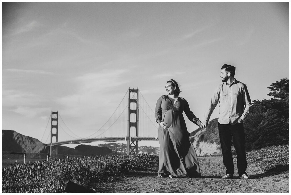 baker beach maternity pictures