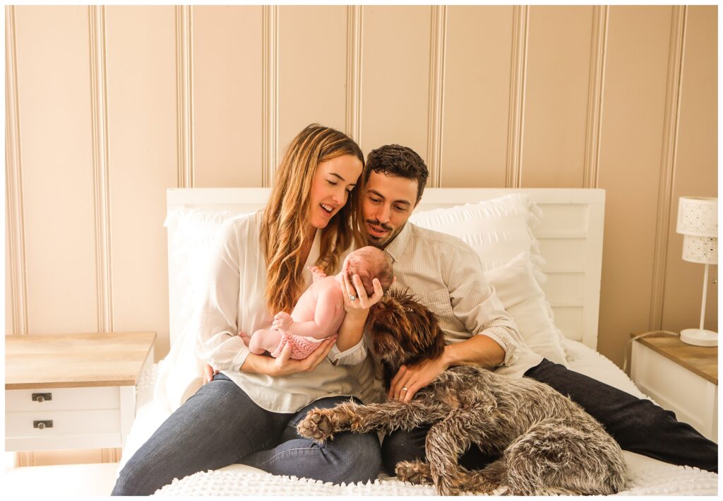 san francisco newborn at home photos
