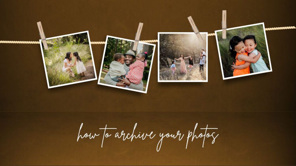 archive family photos
