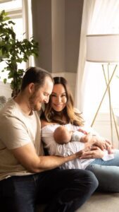 at home newborn photos