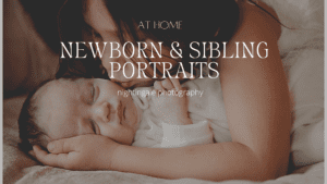 Siblings with Newborn Baby Photos