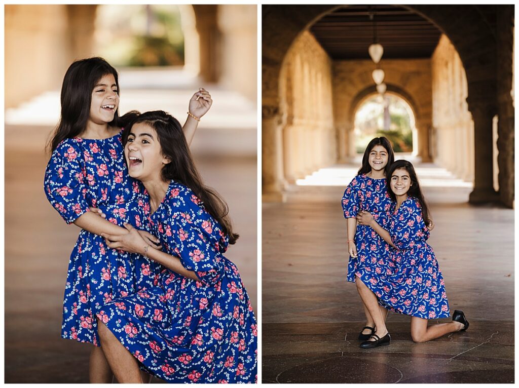 Stanford University family portraits