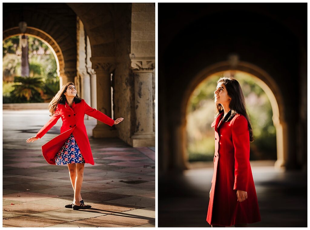 Stanford University family portraits