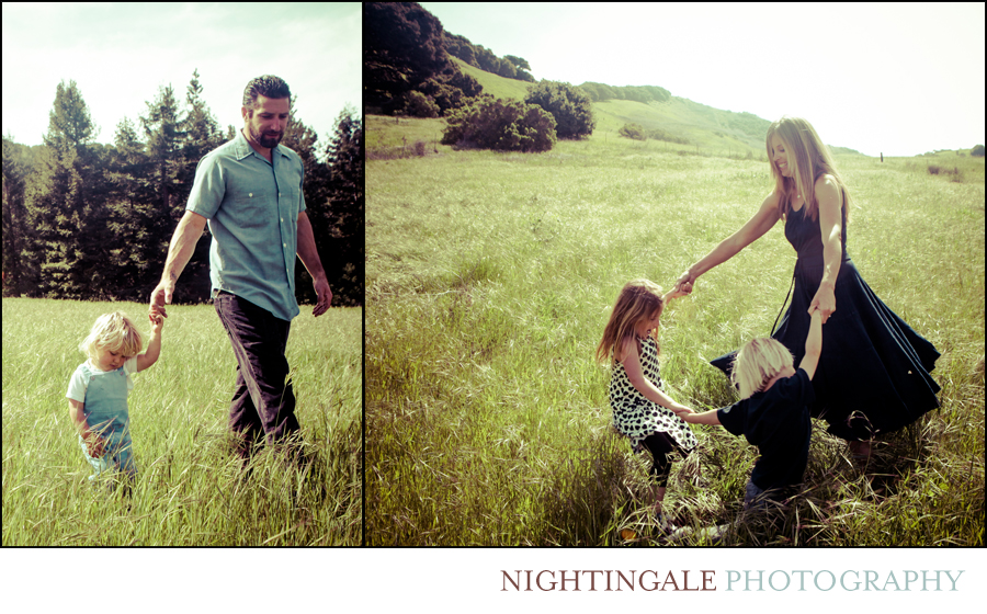 Bay Area Family Portrait Session by Nightingale Photography