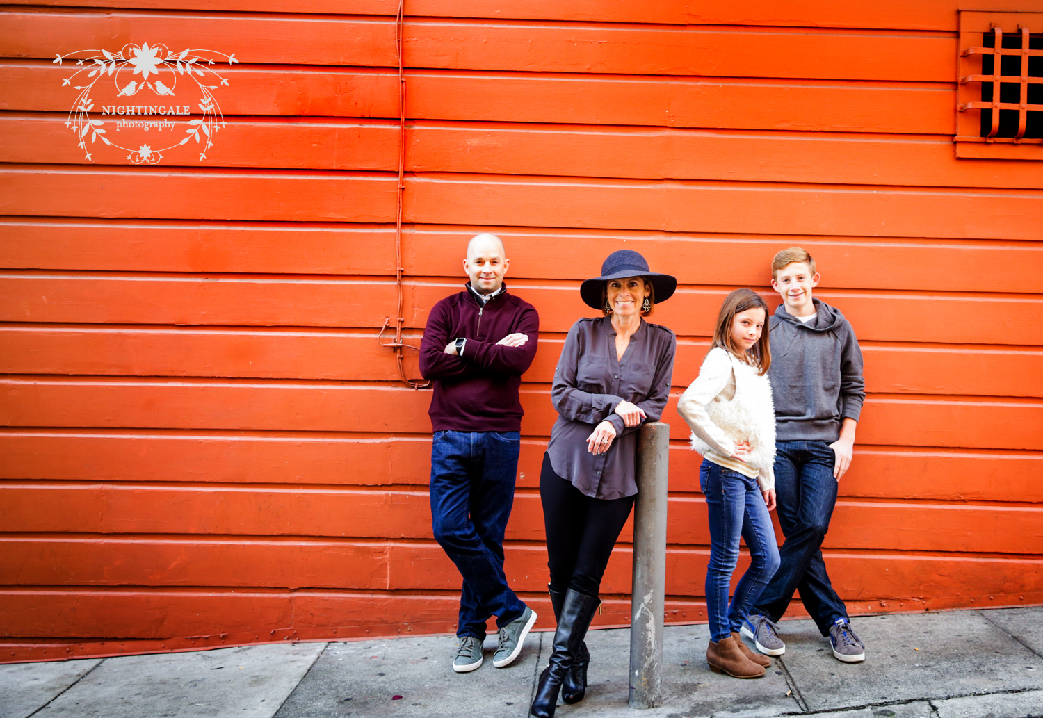 Family portraits in San Francisco
