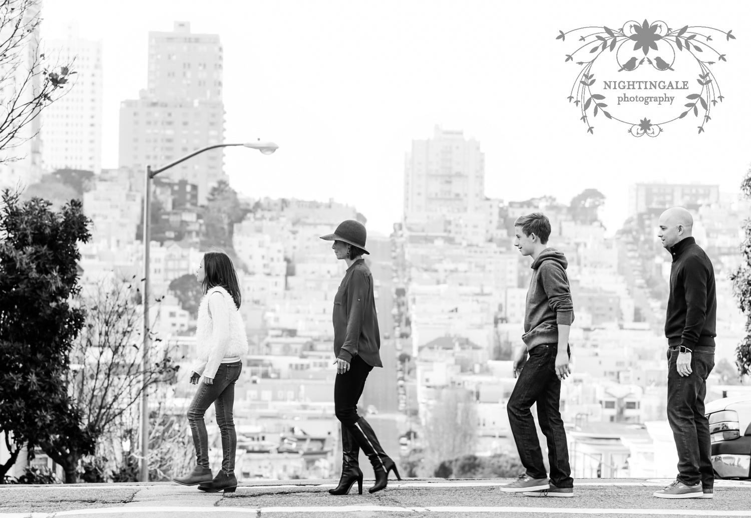 Family portraits in San Francisco