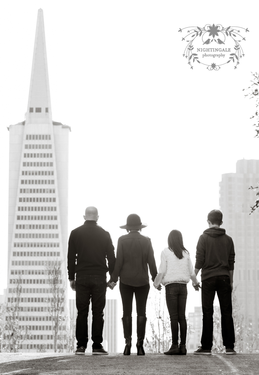 Family portraits in San Francisco